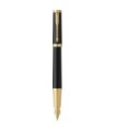 Stylo plume PARKER INGENUITY, Noir, Finition dorée, Plume Moyenne, cartouche d'encre noire, coffret cadeau