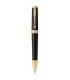 Stylo bille PARKER INGENUITY, Noir, Finition dorée, recharge encre noire pointe moyenne, coffret cadeau