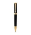 Stylo bille PARKER INGENUITY, Noir, Finition dorée, recharge encre noire pointe moyenne, coffret cadeau