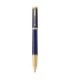 Stylo roller PARKER INGENUITY, Bleu, Finition dorée, recharge encre noire pointe fine, coffret cadeau