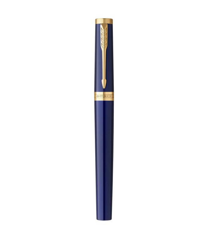 Stylo roller Parker Ingenuity | Core Collection | Bleu Finition or | Encre noire | Coffret cadeau