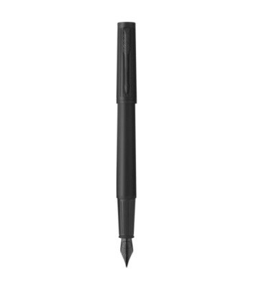 Parker Ingenuity Füller | Core Kollektion | Mattschwarz mit schwarzen Zierteilen | Feine Feder | Schwarze Tinte | Geschenkbox