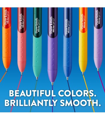 Paper Mate InkJoy Gel Pens | Medium Point (0.7mm) | Assorted Colours | 14 Count