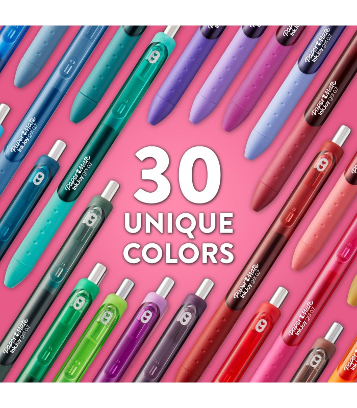 Paper Mate InkJoy Gel Pens | Medium Point (0.7mm) | Assorted Colours | 14 Count