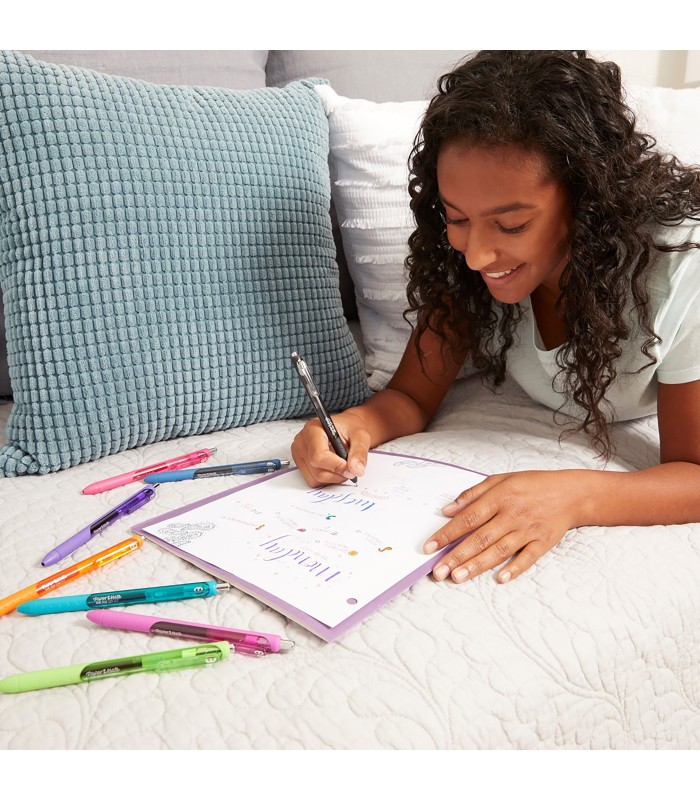 Paper Mate InkJoy Gel Pens | Medium Point (0.7mm) | Assorted Colours | 14 Count