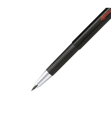 rOtring 300 Mechanical Pencil | 2.0 mm | Refillable with Sharpener Under Cap | Black | 12 Count