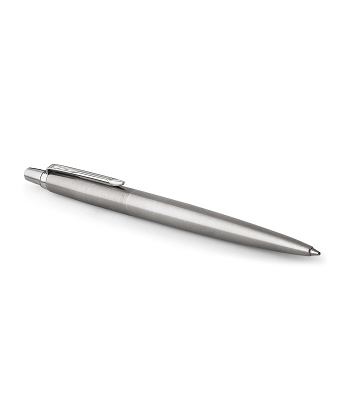 Parker Jotter Gel Pen | Stainless Steel with Chrome Trim | Medium Point Black Ink (0.7 mm)