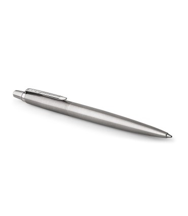 Parker Jotter Gel Pen | Stainless Steel with Chrome Trim | Medium Point Black Ink (0.7 mm)