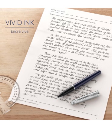 Waterman Rollerball Pen Refill | Fine Point | Black Ink | 1 Count