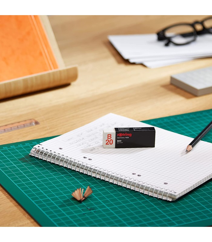 rOtring Rapid B20 Erasers | 20 Count