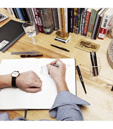 rOtring 600 Mechanical Pencil | 0.7 mm | Red All-Metal Body Propelling Pencil | Non-Slip Knurled Grip & Hexagonal Barrel