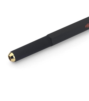 rOtring 800 Ballpoint Pen | Medium Point | Black Ink | Black Barrel | Refillable