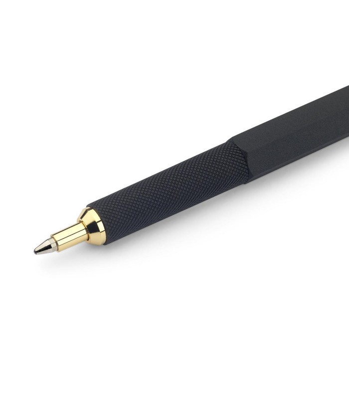 rOtring 800 Ballpoint Pen | Medium Point | Black Ink | Black Barrel | Refillable