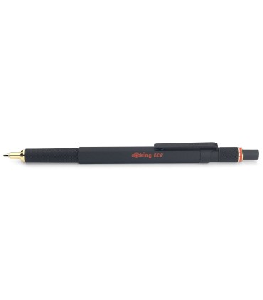 rOtring 800 Ballpoint Pen | Medium Point | Black Ink | Black Barrel | Refillable