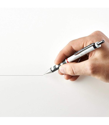 rOtring Tikky Colour-Coded Mechanical Pencils | 0.5 mm | Black Barrel | Box of 12