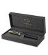 Parker Ingenuity Fountain Pen | Core Collection | Black with Gold Trim | Medium Nib| Black Ink | Gift Box