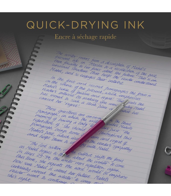 Parker Gel Pen Refill | Medium Tip (0.7mm) | Blue QUINK Ink | 1 Count