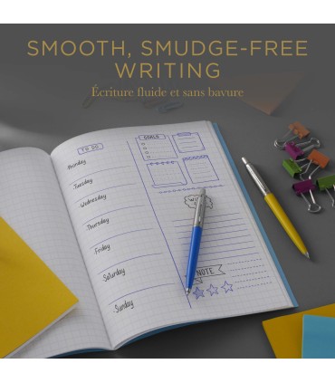 Parker Gel Pen Refill | Medium Tip (0.7mm) | Blue QUINK Ink | 1 Count