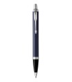 PARKER IM Ballpoint Pen, Matte Blue, Chrome trims, medium Point, Blue ink Refill - Giftbox