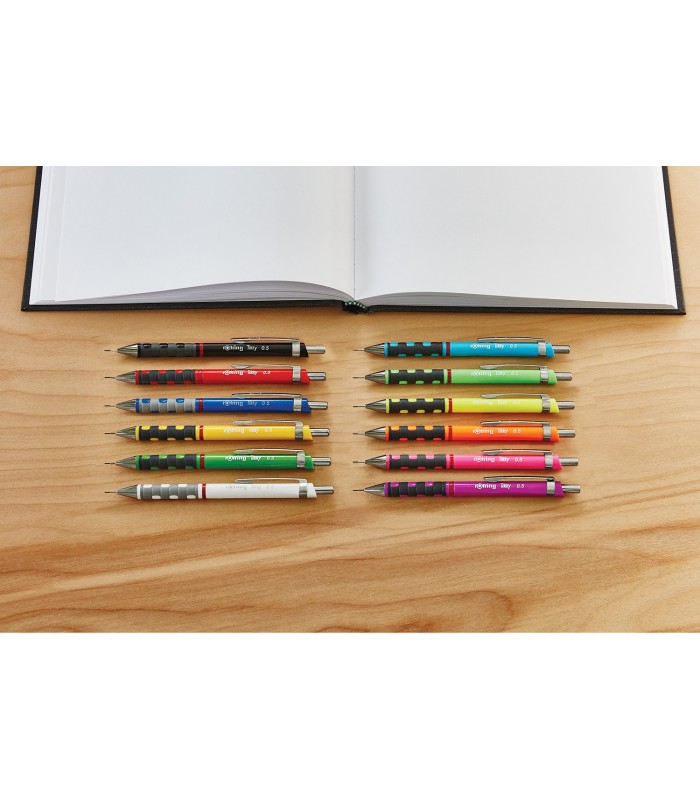 rOtring Lead Refills Hi-Polymer for Fine Mechanical Pencils, 0.50mm, B