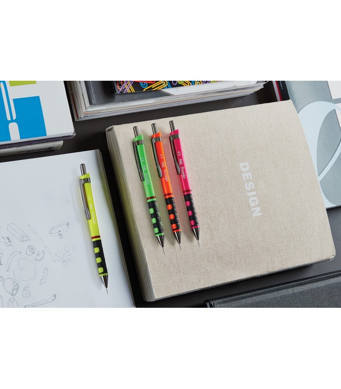 rOtring Lead Refills Hi-Polymer for Fine Mechanical Pencils, 0.50mm, B