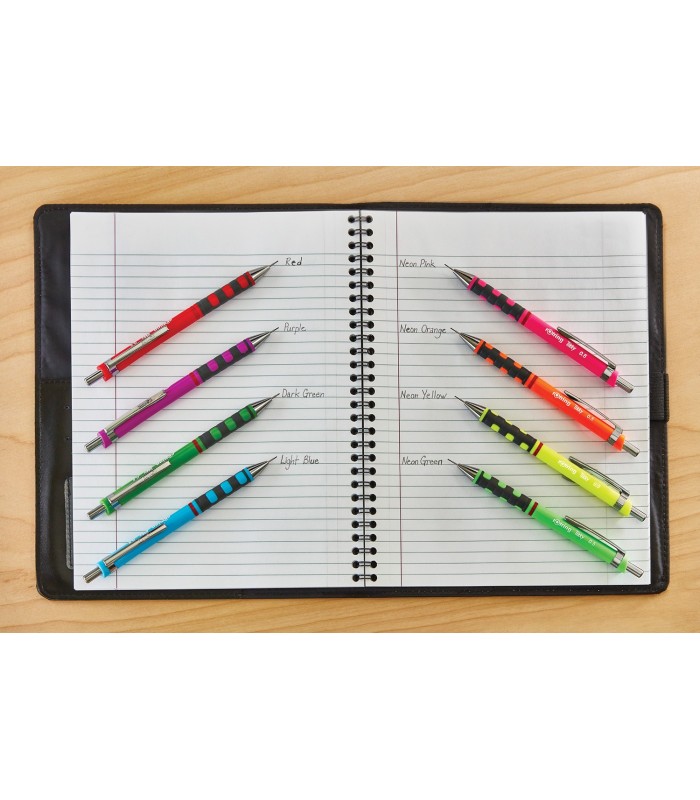 rOtring Lead Refills Hi-Polymer for Fine Mechanical Pencils, 0.50mm, B