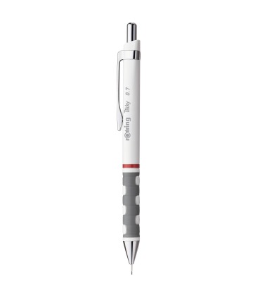 rOtring Tikky Mechanical Pencils | HB 0.7 mm Lead | White Barrel | Box of 12