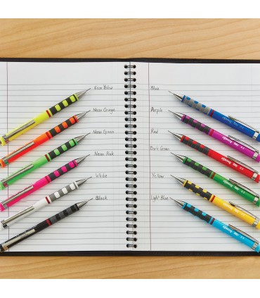 rOtring Tikky Mechanical Pencils | HB 0.7 mm Lead | White Barrel | Box of 12