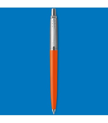 Parker Jotter Originals Ballpoint Pen | Classic Orange Finish | Medium Point | Blue Ink