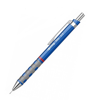 rOtring Tikky Colour-Coded Mechanical Pencils | 0.5 mm | Blue Barrel | Box of 12