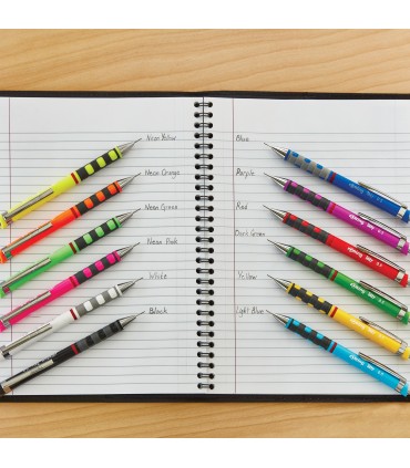 rOtring Tikky Colour-Coded Mechanical Pencils | 0.5 mm | Blue Barrel | Box of 12
