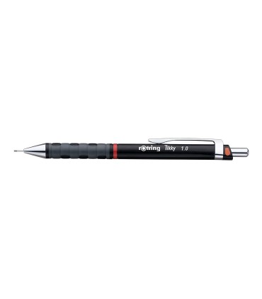 rOtring Tikky Colour-Coded Mechanical Pencil | 1.0 mm | Black Barrel | Box of 12