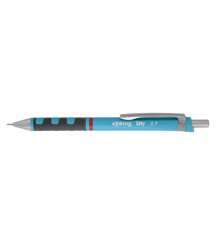 rOtring Tikky Mechanical Pencils | HB 0.7 mm Lead | Light Blue | Box of 12