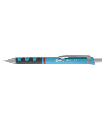 rOtring Tikky Mechanical Pencils | HB 0.7 mm Lead | Light Blue | Box of 12