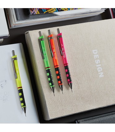 rOtring Tikky Mechanical Pencils | HB 0.7 mm Lead | Light Blue | Box of 12