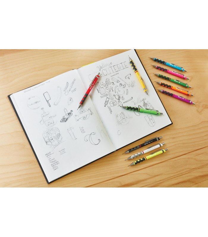 rOtring Tikky hi-Polymer Lead Refills, 0.7 mm, HB (312690)