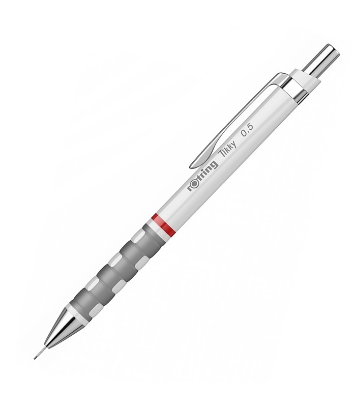 rOtring Tikky Colour-Coded Mechanical Pencils | 0.5 mm | White Barrel | Box of 12