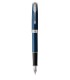 PARKER Sonnet Stylo plume, Bleu satiné, Plume moyenne, Coffret cadeau