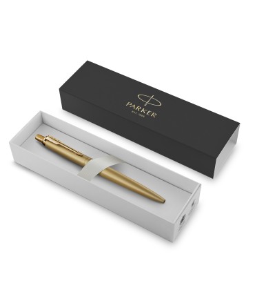 Parker Jotter XL Ballpoint Pen | Monochrome Matte Gold | Medium Point | Blue Ink | Gift Box