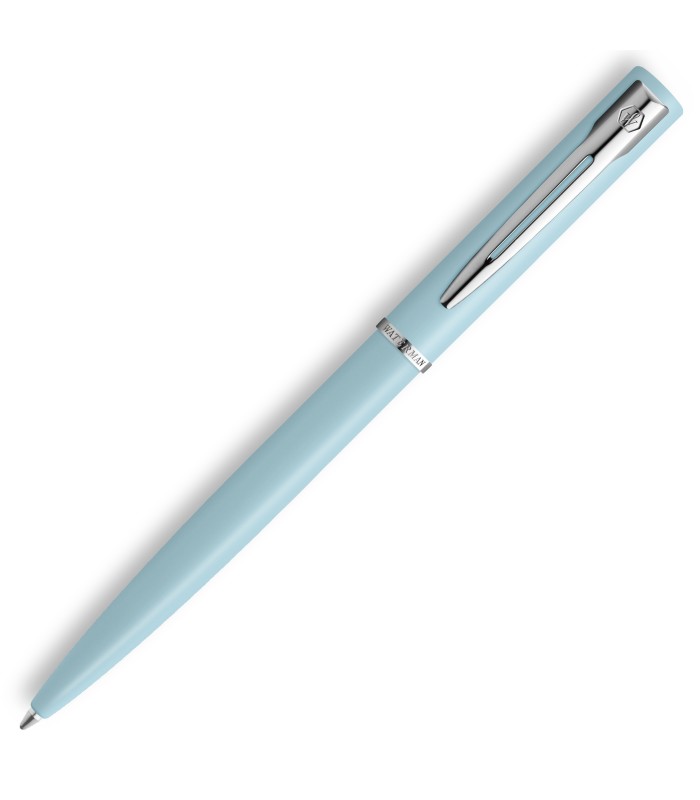 Waterman Allure Ballpoint Pen | Baby Blue Pastel Lacquer | Medium Point | Blue Ink | With Gift Box