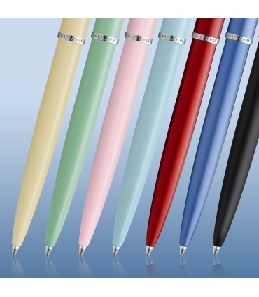 Waterman Allure Ballpoint Pen | Baby Blue Pastel Lacquer | Medium Point | Blue Ink | With Gift Box