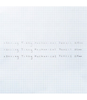 rOtring Tikky Colour-Coded Mechanical Pencils | 0.7 mm | Burgundy Barrel | Box of 12