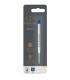 PARKER recharge bille Quinkflow, pointe large, bleue, blister X 1